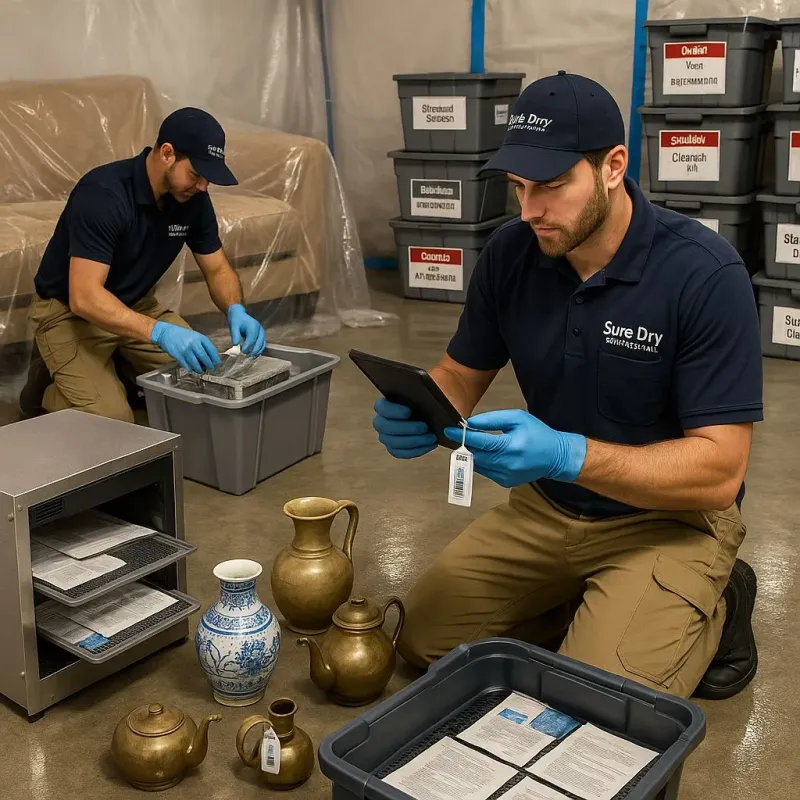 Content Protection and Restoration process in Milton, DE